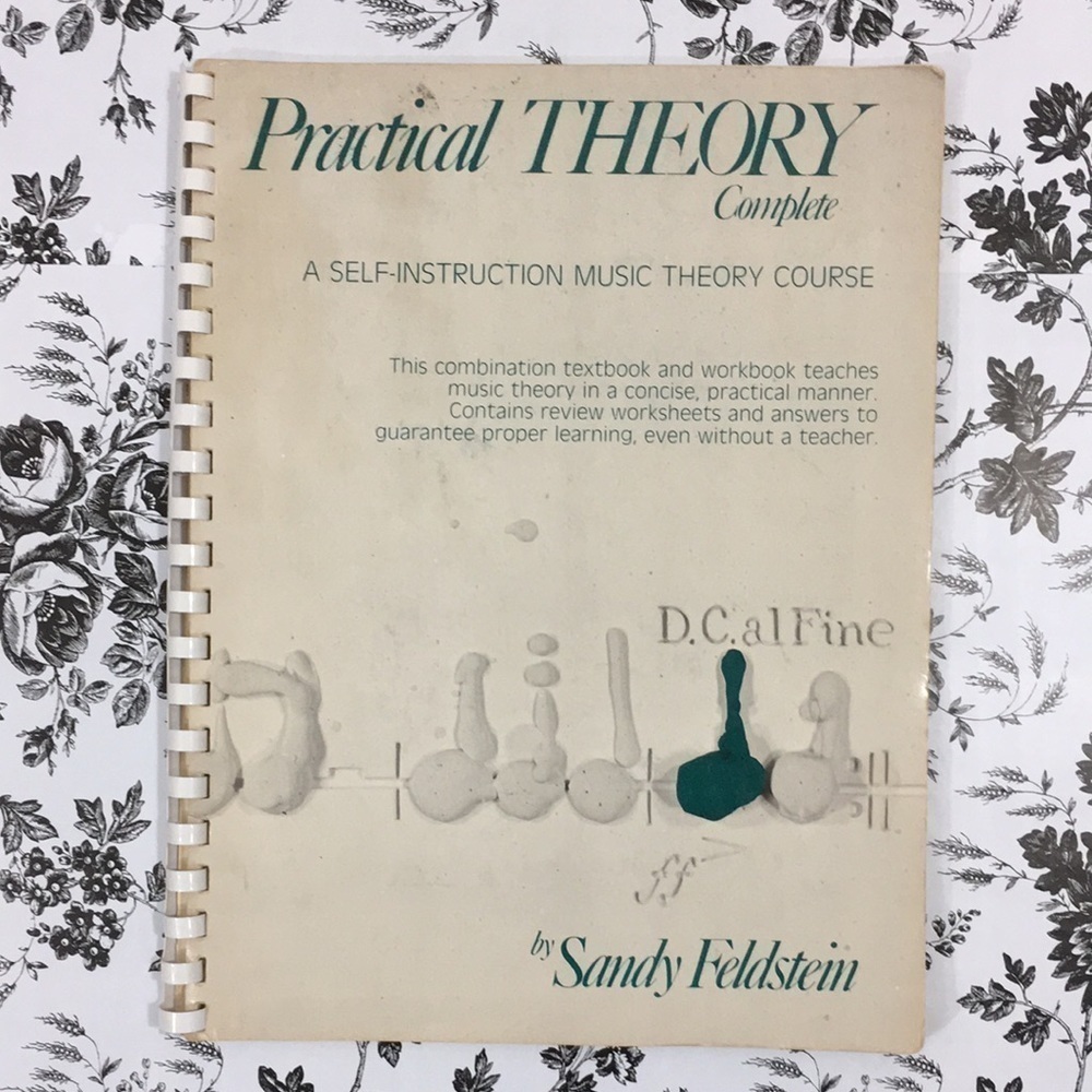 Practical Theory Complete Music Course Book Sandy Feldstein Spiral Workbook